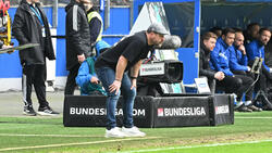 Steffen Baumgart steht bei zwei Siegen und zwei Niederlagen als HSV-Trainer