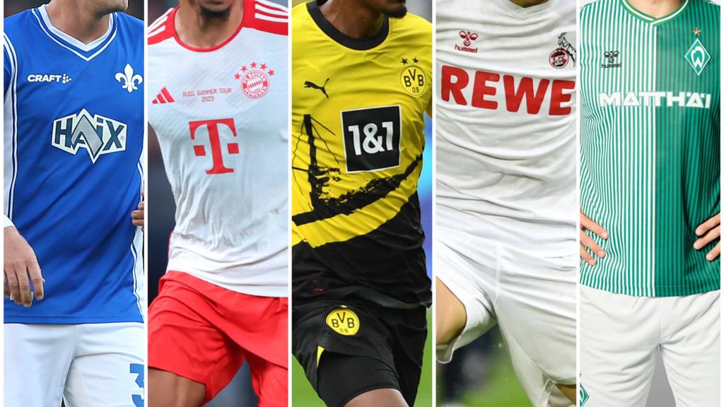 Der FC Bayern, BVB und Co. haben ihre Trikots präsentiert