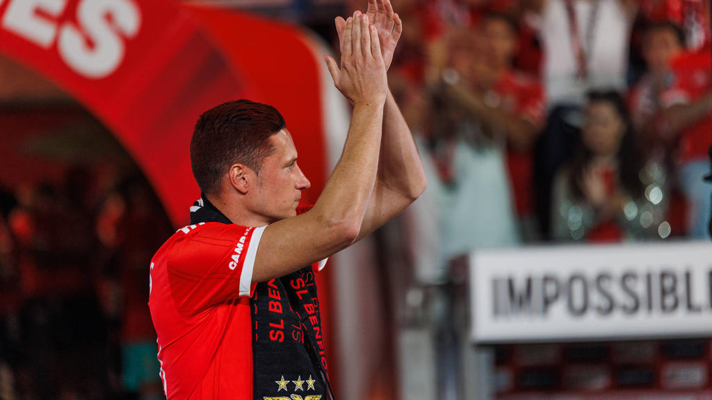 Julian Draxler war in der Vorsaison von PSG an Benfica Lissabon ausgeliehen