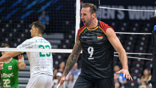 Die deutschen Volleyballer setzten sich gegen Chile durch