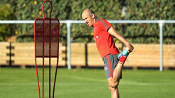 Arjen Robben im Training des FC Bayern München