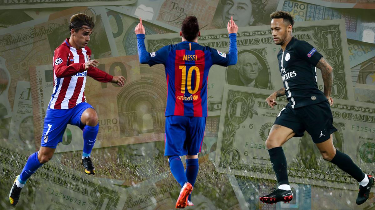 Die Top-Verdiener unter den Fußball-Stars Die Top-Verdiener unter den Fußball-Stars