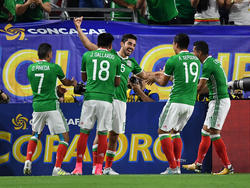Mexiko feiert den Einzug ins Halbfinale des Gold Cups