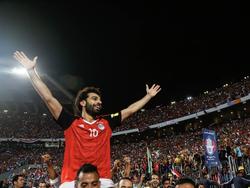 Mohamed Salah sorgte mit seinem Treffer in der Nachspielzeit für Euphorie in ganz Ägypten