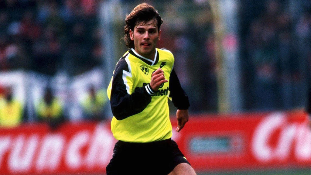 Patrik Berger spielte 1995/1996 für den BVB