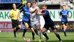 Der SC Paderborn musste sich Holstein Kiel geschlagen geben