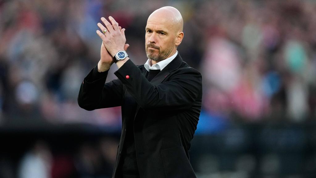 Erik ten Hag trainiert ab dem Sommer 2022 Manchester United