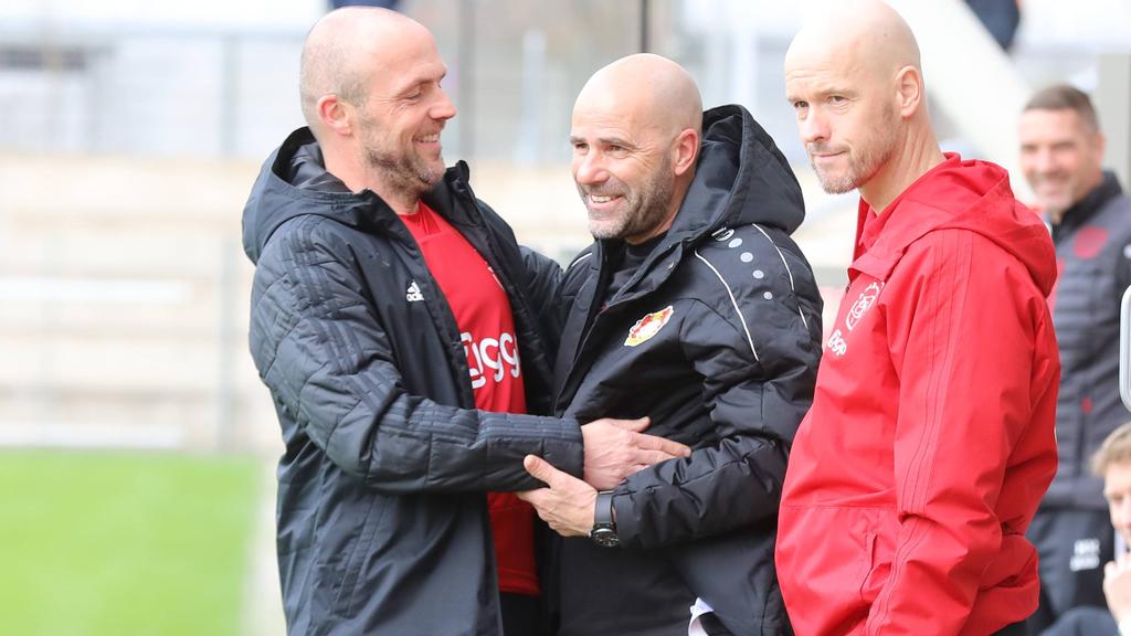 Alfred Schreuder (l.) ist offenbar ein Thema beim VfB Stuttgart