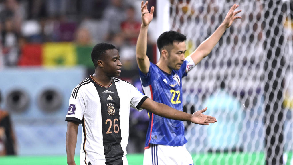 BVB-Juwel Moukoko feierte gegen Japan sein WM-Debüt