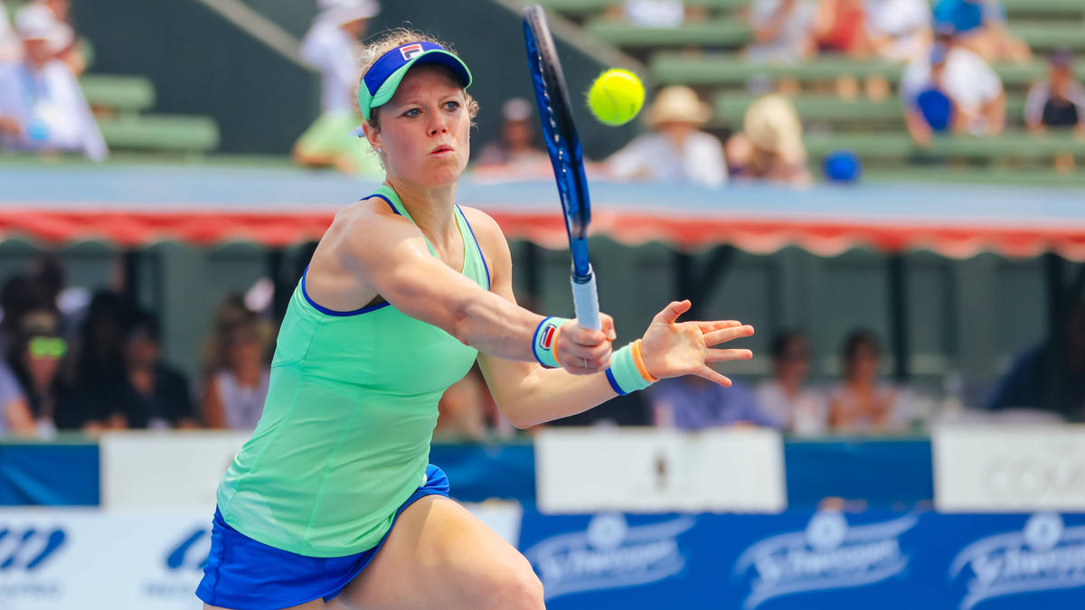 Hat ihr Auftaktduell bei den Australian Open gewonnen: Laura Siegemund in Aktion Hat ihr Auftaktduell bei den Australian Open gewonnen: Laura Siegemund in Aktion