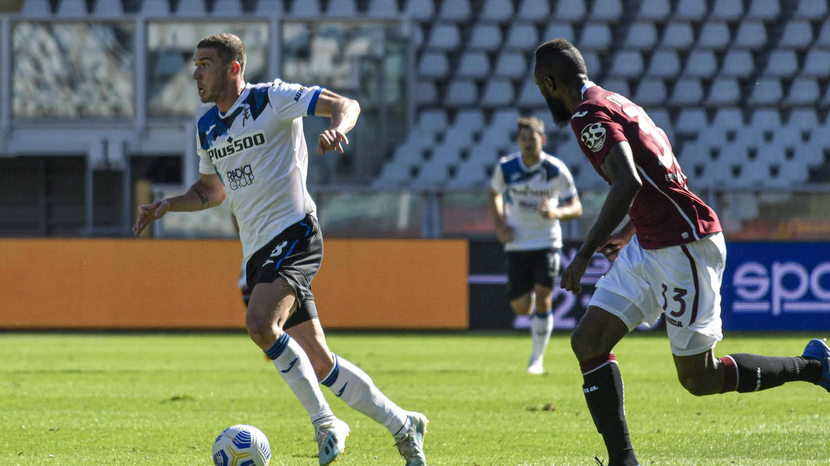 Gosens (l.) siegt mit Atalanta zum Start der Serie A Gosens (l.) siegt mit Atalanta zum Start der Serie A