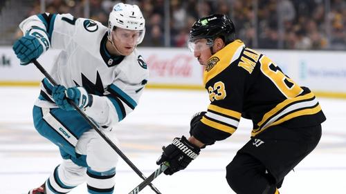 NHL-Profi Nico Sturm und die San Jose Sharks unterlagen wieder den Boston Bruins