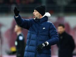 Leipzigs Trainer Marco Rose steht nach drei Niederlagen in Serie unter Druck