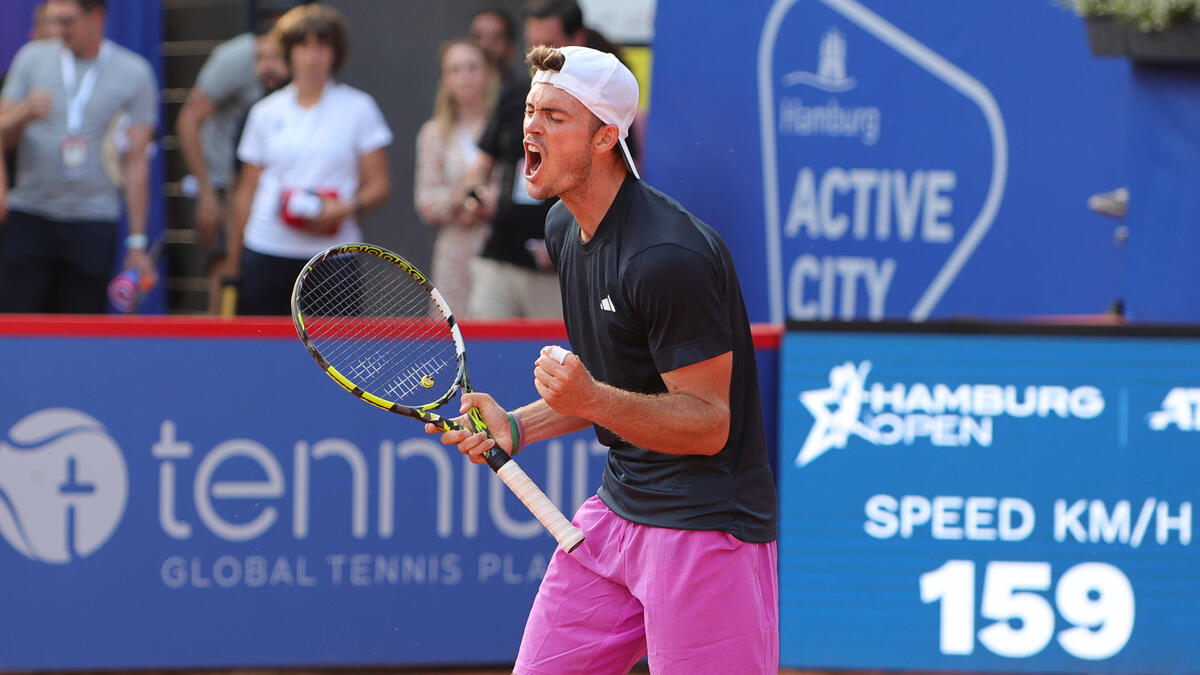 Einziger deutscher Gewinner: Maximilian Marterer