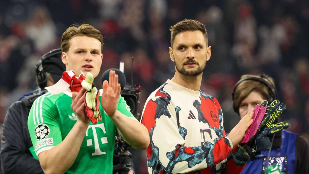 Jonas Urbig (l.) und Sven Ulreich Jonas Urbig (l.) und Sven Ulreich