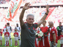 Jupp Heynckes steht am Samstag zum letzten Mal am Spielfeldrand