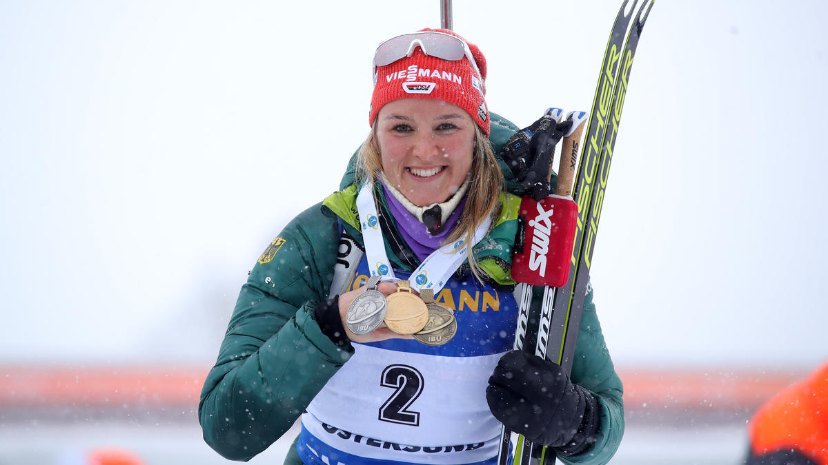 Denise Herrmann holte zum WM-Abschluss Bronze Denise Herrmann holte zum WM-Abschluss Bronze