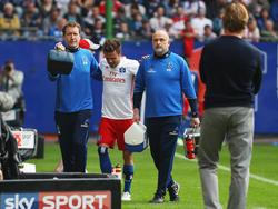 Nicolai Müller musste im Spiel gegen den 1. FC Köln verletzt ausgewechselt werden