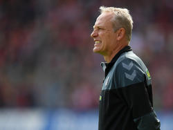 Christian Streich spielte mit dem SC Freiburg 1:1 gegen die Hertha