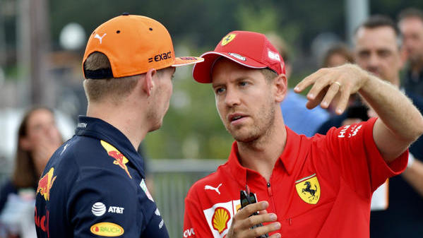 Max Verstappen und Sebastian Vettel: Der gegenseitige Respekt ist groß Max Verstappen und Sebastian Vettel: Der gegenseitige Respekt ist groß