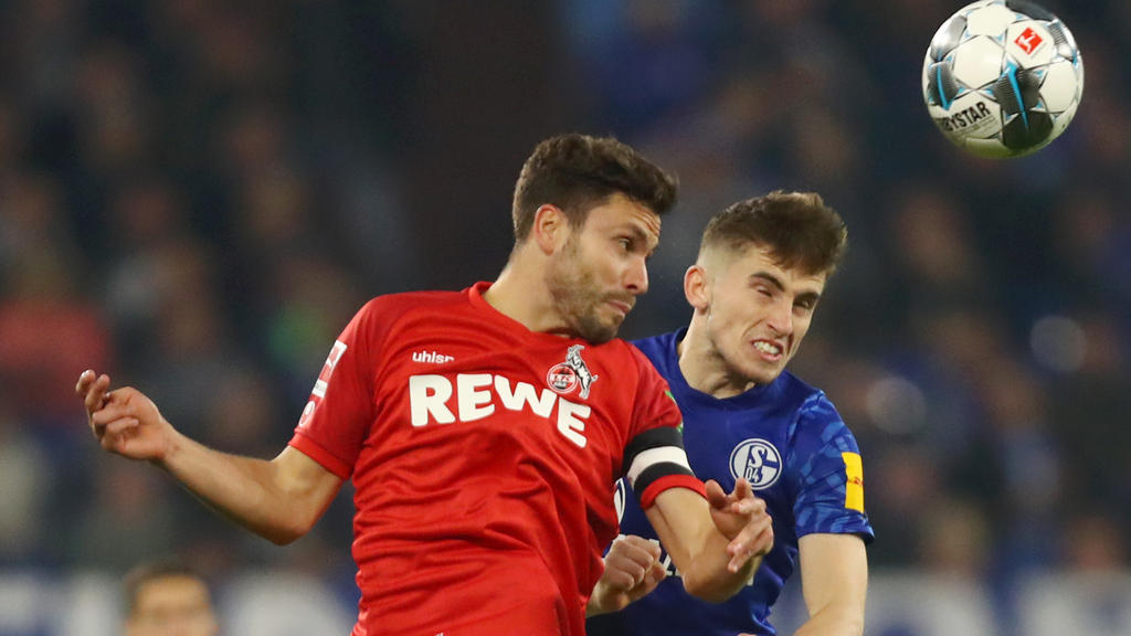 Der Kölner Jonas Hector traft kurz vor Schluss zum Ausgleich auf Schalke