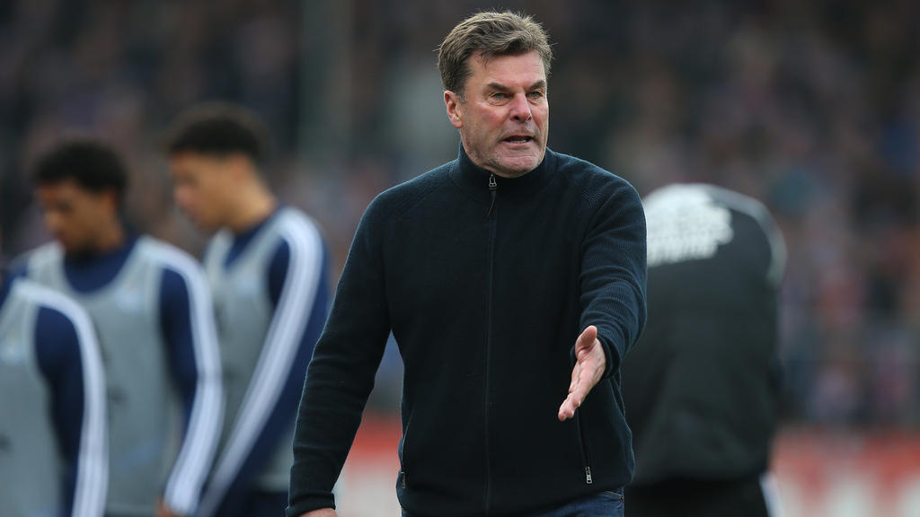 Vor dem Zweitligaspiel gegen Dresden fordert HSV-Coach Dieter Hecking sein Team heraus