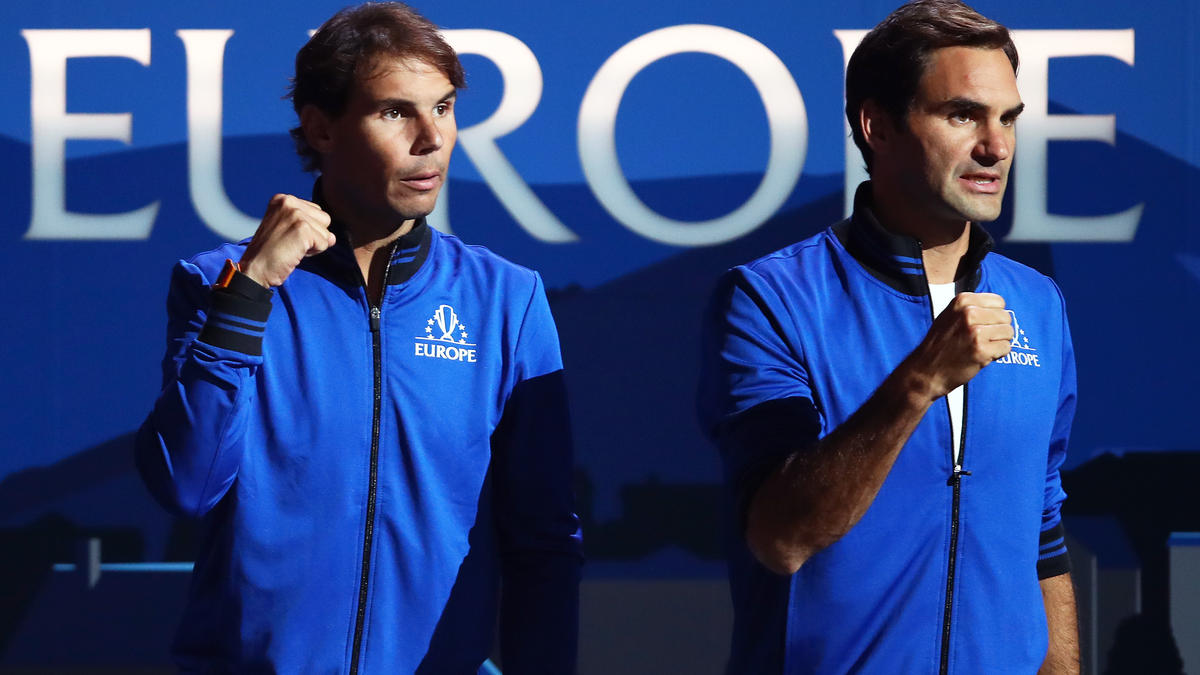 Rafael Nadal und Roger Federer wollen helfen Rafael Nadal und Roger Federer wollen helfen