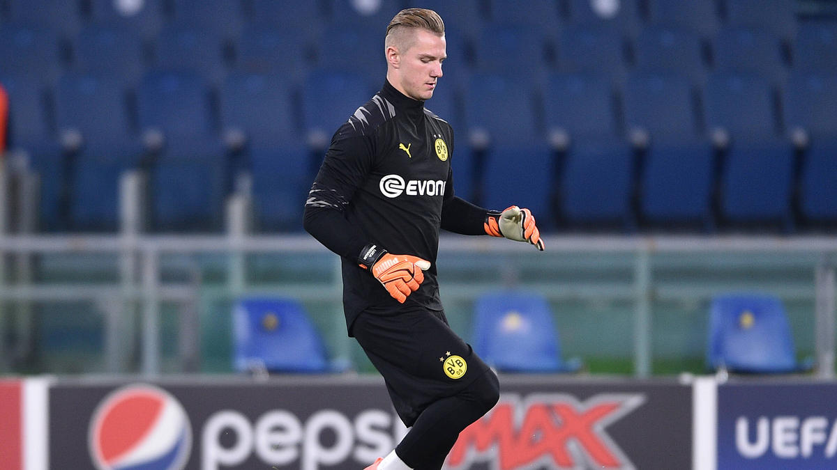 Luca Unbehaun ist beim BVB aktuell die Nummer drei Luca Unbehaun ist beim BVB aktuell die Nummer drei