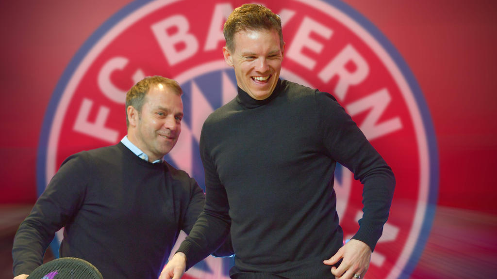 Hansi Flick verlässt den FC Bayern und macht Platz für Julian Nagelsmann Hansi Flick verlässt den FC Bayern und macht Platz für Julian Nagelsmann