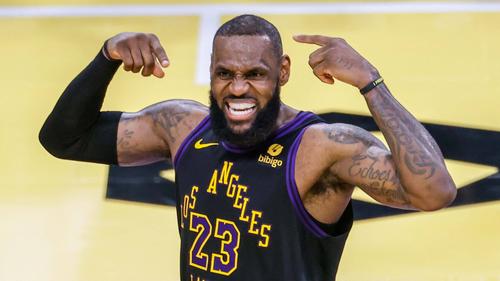 Lakers-Star LeBron James ist heiß auf das Finale des NBA In-Season Tournaments