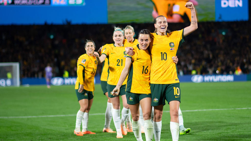 Australien ist bei der Fußball-WM weiter