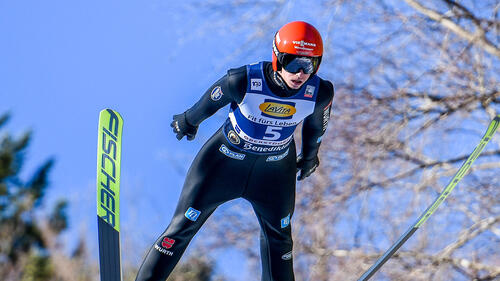 Skisprung-Star Karl Geiger zog ein durchwachsenes Fazit