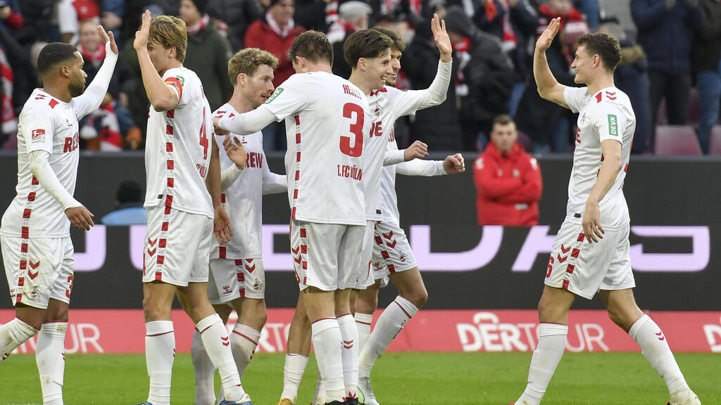 Jubel beim 1. FC Köln