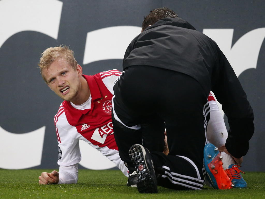 Nicolai Boilesen was nog maar net hersteld van een blessure, als hij zich in het Champions Leagueduel met Paris Saint-Germain moet laten vervangen met een knieblessure. (25-11-2014) Nicolai Boilesen was nog maar net hersteld van een blessure, als hij zich in het Champions Leagueduel met Paris Saint-Germain moet laten vervangen met een knieblessure. (25-11-2014)
