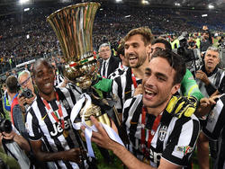 Strahlende Sieger im Olimpico: die Elf von Juventus Turin
