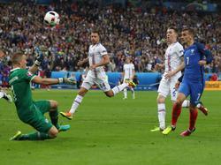 Griezmann marcó el 4-0 para Francia aún antes del descanso. (Foto: Getty)