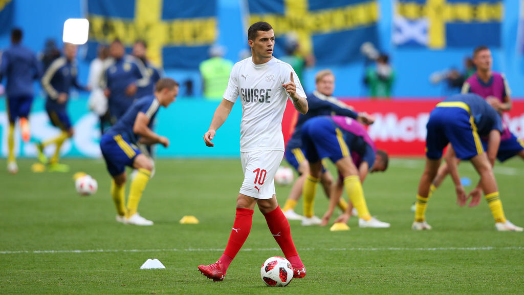 Schweizer Schlüsselspieler: Granit Xhaka
