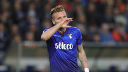 Ciro Immobile spielt in der italienischen Serie A für Lazio Rom