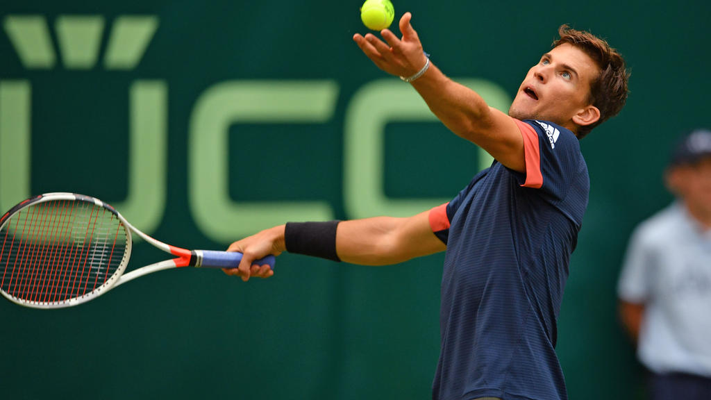 Dominic Thiem am Rothenbaum schon ausgeschieden Dominic Thiem am Rothenbaum schon ausgeschieden