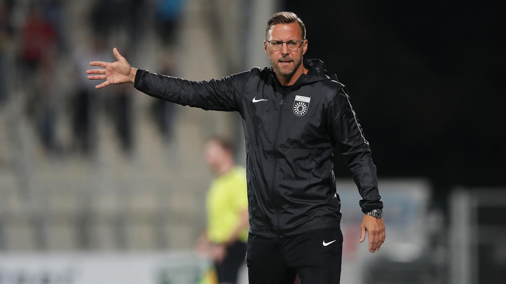 Sascha Hildmann ist nicht mehr Trainer von Großaspach Sascha Hildmann ist nicht mehr Trainer von Großaspach