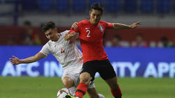 Kim Min Jae (l.) erzielte den 2:0-Endstand