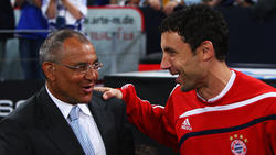Felix Magath (l.) und Mark van Bommel (r.) kennen sich von früher