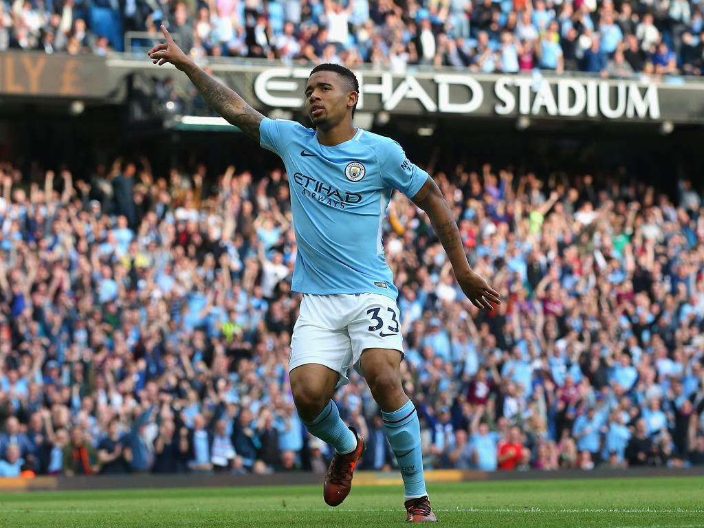 Gabriel Jesus schießt für Manchester City derzeit ein Tor nach dem anderen