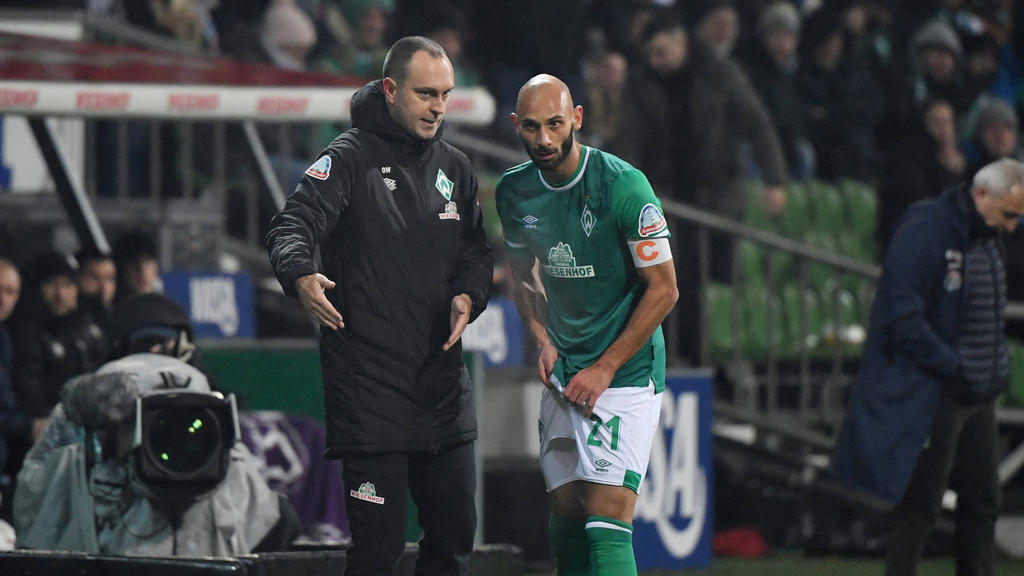 Bittere Ausfälle für Werder Bremen und Coach Ole Werner (l.) Bittere Ausfälle für Werder Bremen und Coach Ole Werner (l.)