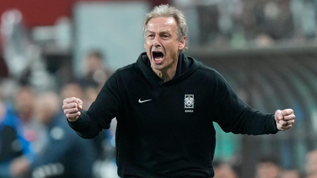 Trainer Jürgen Klinsmann gewann mit Südkorea deutlich gegen Vietnam
