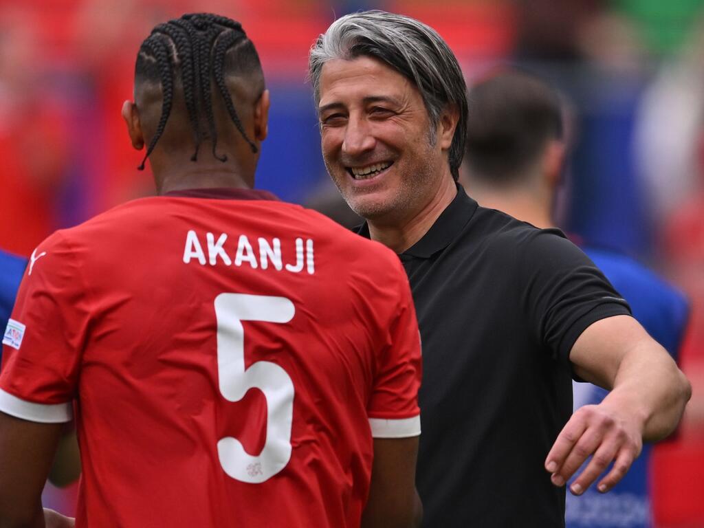 Der Schweizer Trainer Murat Yakin rechnet mit einer schweren Aufgabe gegen Schottland Der Schweizer Trainer Murat Yakin rechnet mit einer schweren Aufgabe gegen Schottland