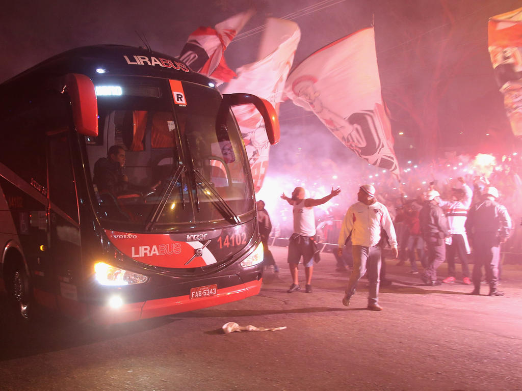 La hinchada de Sao Paulo se quedó fría tras la derrota. (Foto: Getty)