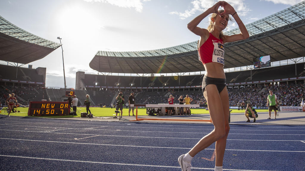 Konstanze Klosterhalfen lief eine Fabelzeit über 5000 Meter Konstanze Klosterhalfen lief eine Fabelzeit über 5000 Meter
