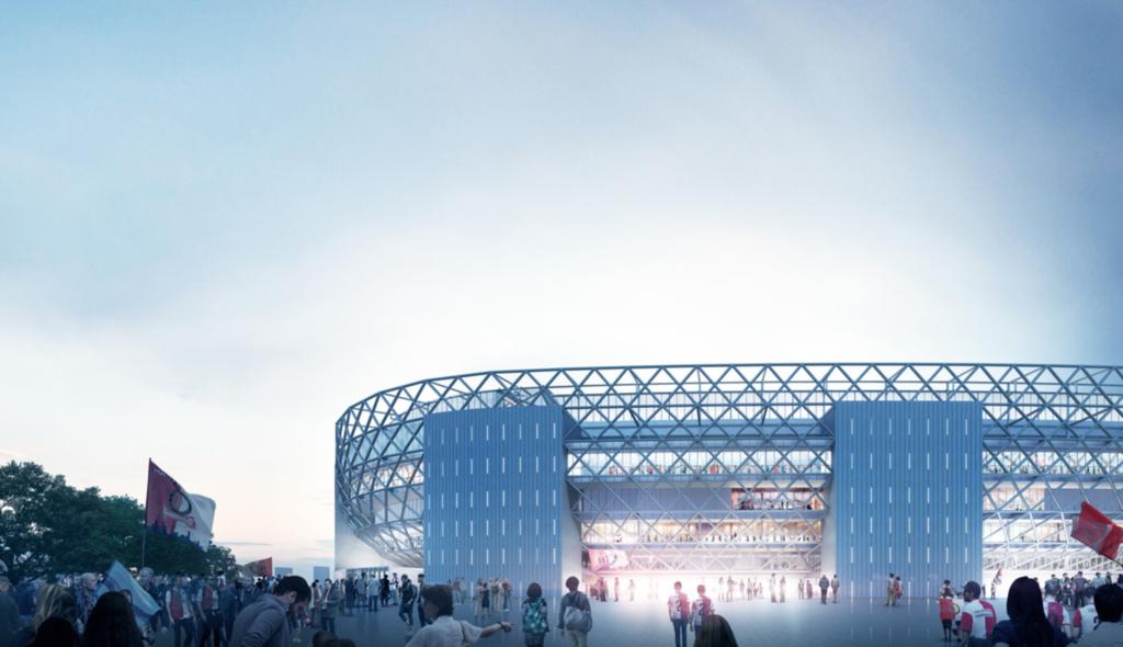 nieuwe kuip Feyenoord