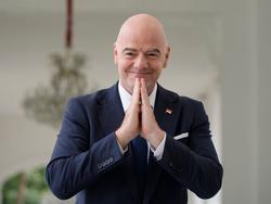 FIFA-Präsident Gianni Infantino ist derzeit zu Gast in Indonesien